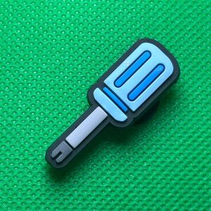 🌼 (5/$10 or 10/$15) NEW “Tool” Croc Charm Collection Screwdriver Handyman